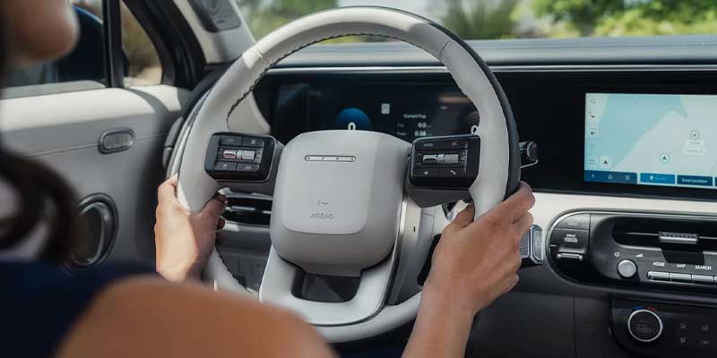 Hyundai car interior