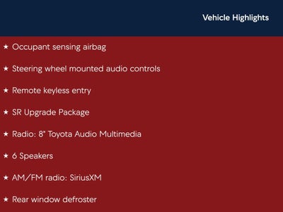 2025 Toyota TACOMA SR SR