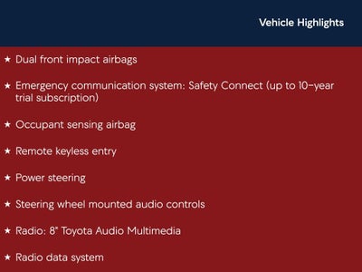 2026 Toyota COROLLA LE