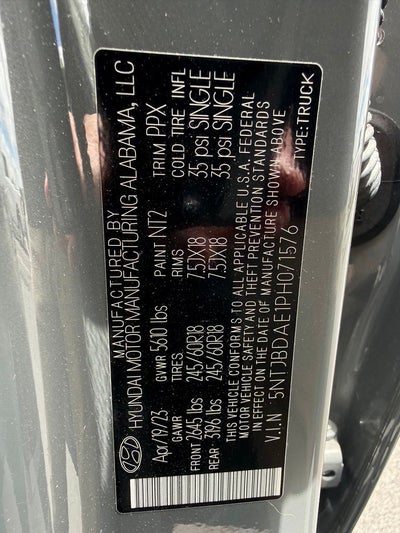 2023 Hyundai SANTA CRUZ SEL