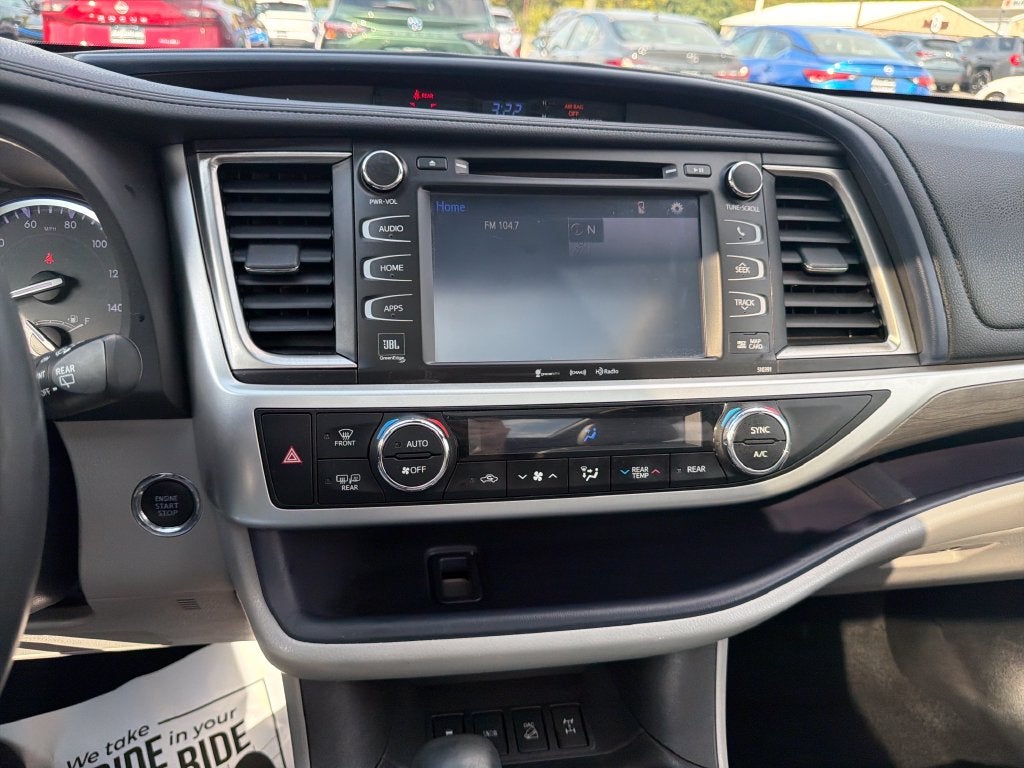 2019 Toyota Highlander Limited Platinum
