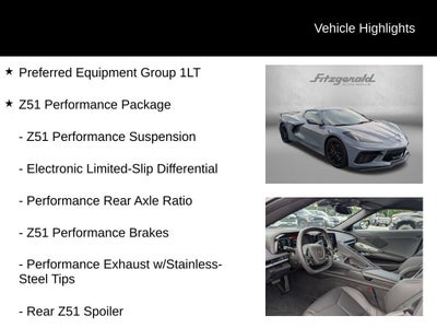 2025 Chevrolet Corvette Stingray 1LT