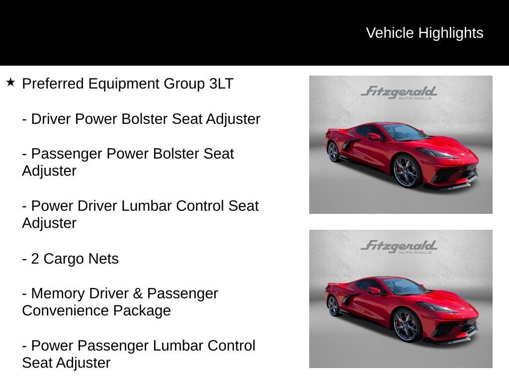 2022 Chevrolet Corvette Stingray 3LT