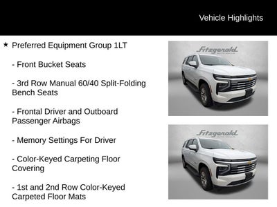 2025 Chevrolet Tahoe LT