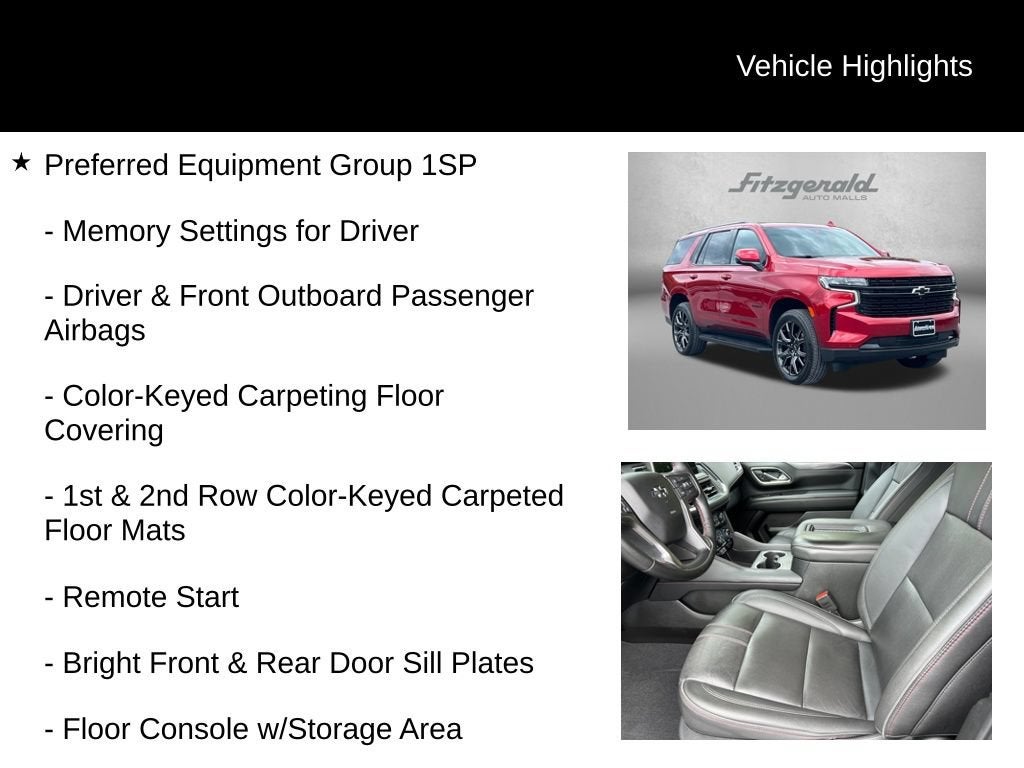 2024 Chevrolet Tahoe RST