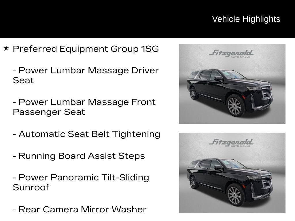 2024 Cadillac Escalade ESV Premium Luxury Platinum
