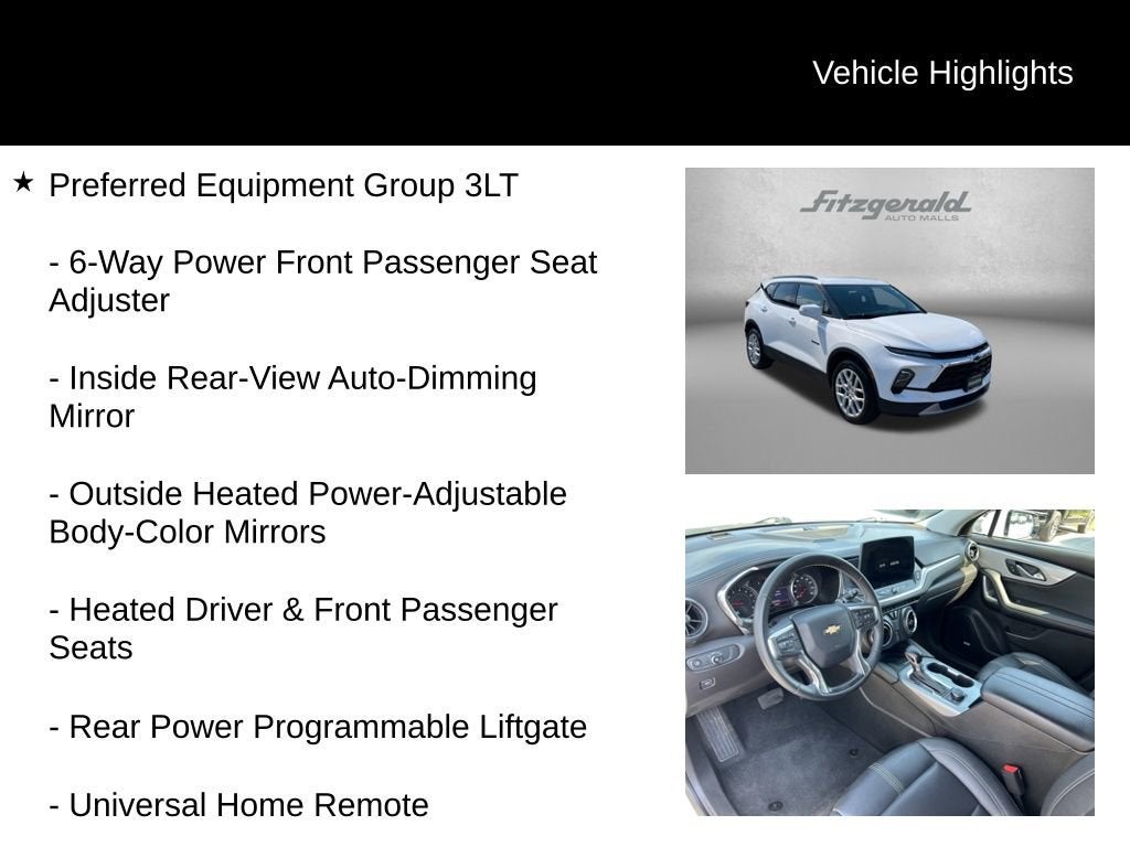 2023 Chevrolet Blazer 3LT
