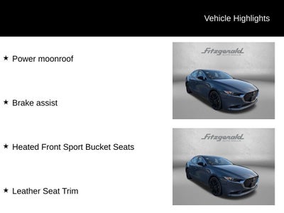 2024 Mazda Mazda3 Sedan 2.5 S Carbon Edition