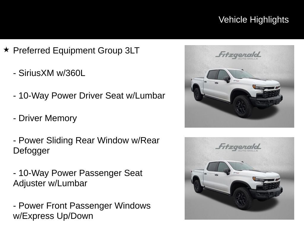 2024 Chevrolet Silverado 1500 ZR2