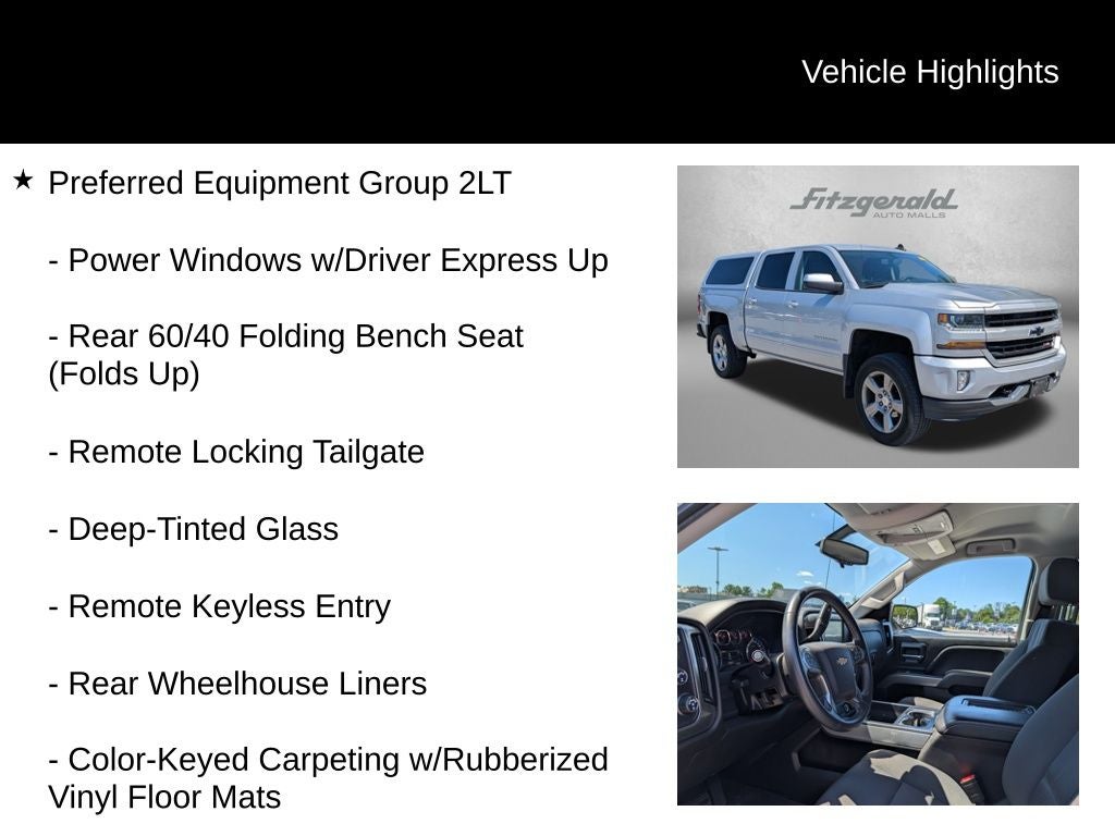 2018 Chevrolet Silverado 1500 LT