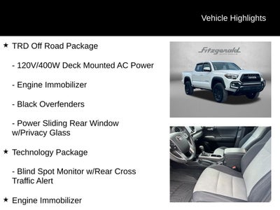 2021 Toyota Tacoma 4WD TRD Off-Road V6