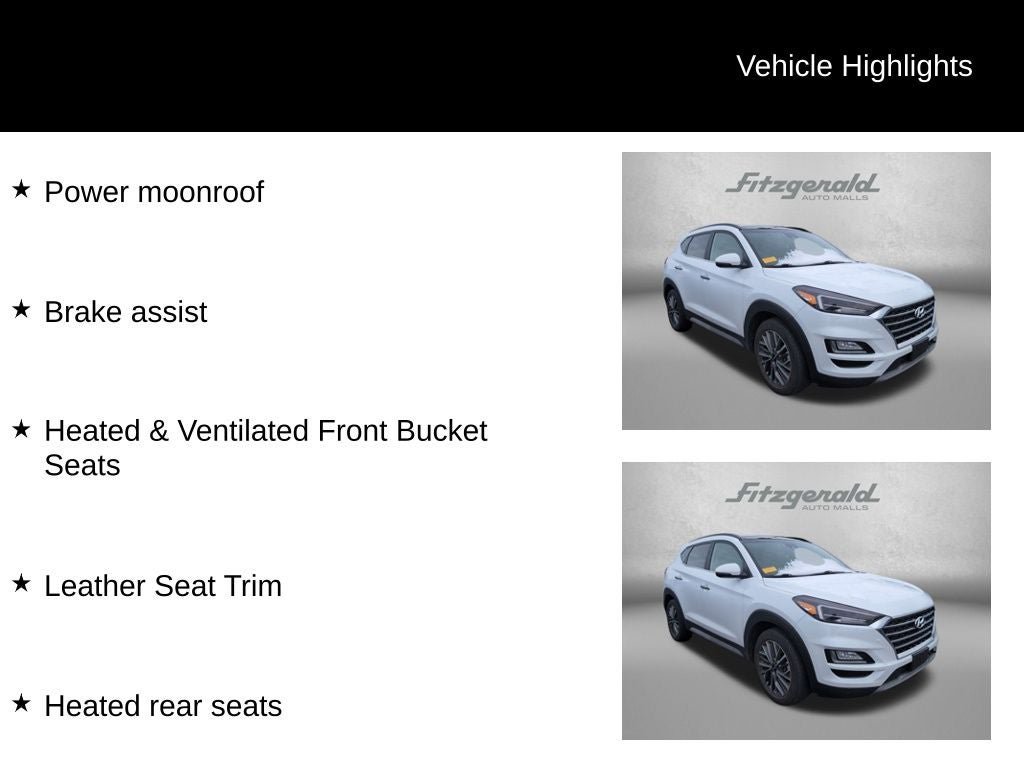 2021 Hyundai TUCSON Ultimate