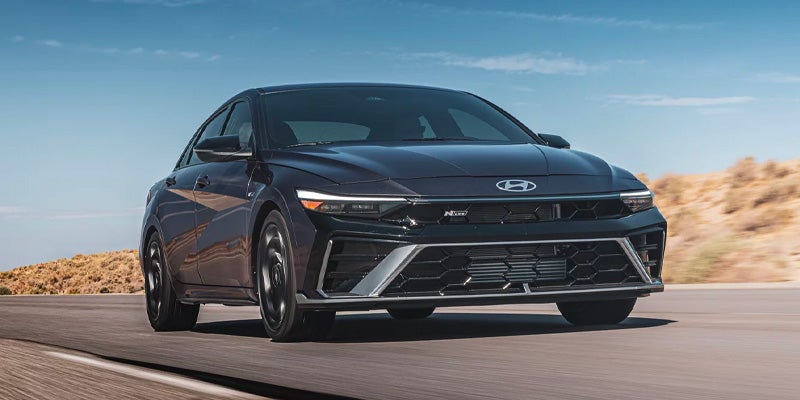 Hyundai Elantra performance on road