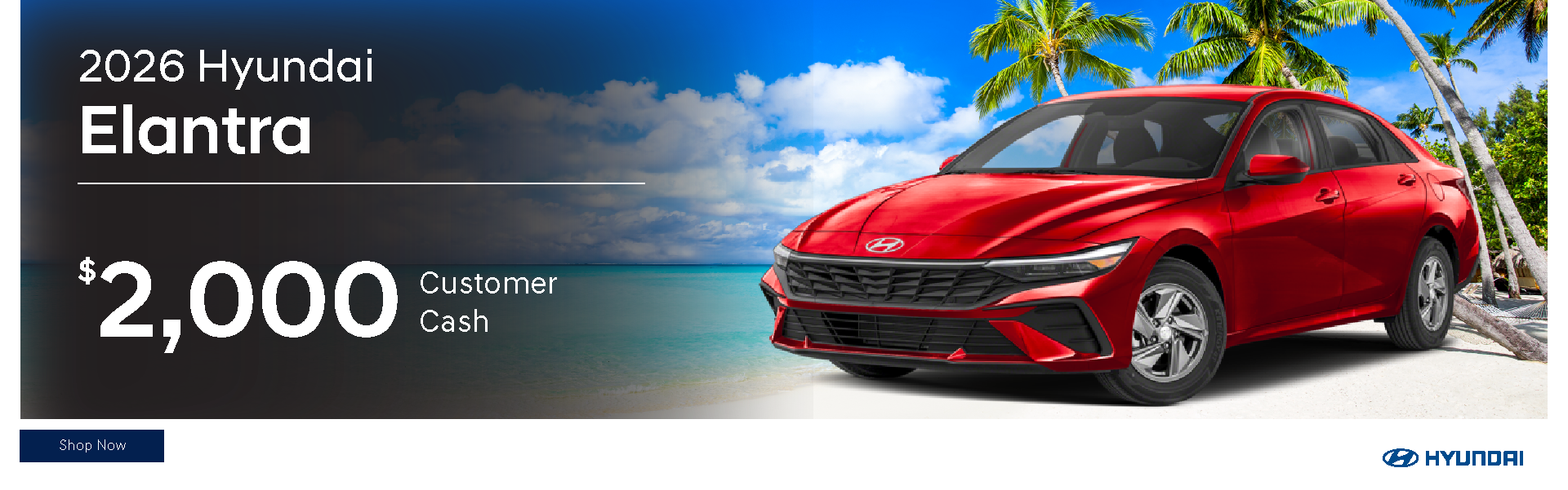 August 2026 Elantra Offer Desktop Banner
